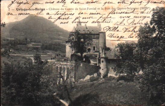 Cartes postales anciennes > CARTES POSTALES > carte postale ancienne > cartes-postales-ancienne.com Auvergne rhone alpes Isere Uriage