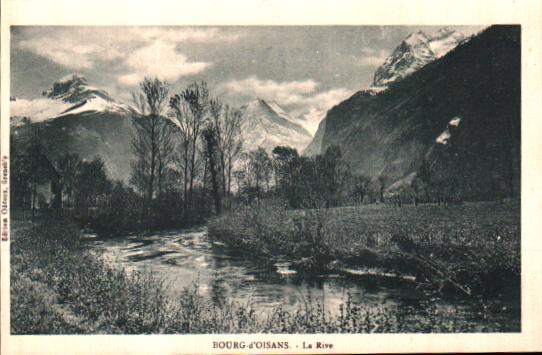 Cartes postales anciennes > CARTES POSTALES > carte postale ancienne > cartes-postales-ancienne.com Auvergne rhone alpes Isere Le Bourg D Oisans