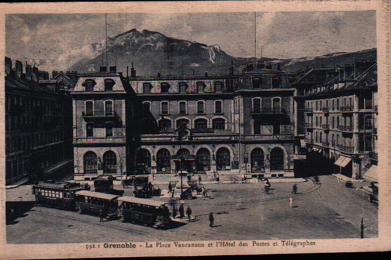 Cartes postales anciennes > CARTES POSTALES > carte postale ancienne > cartes-postales-ancienne.com Auvergne rhone alpes Isere Grenoble