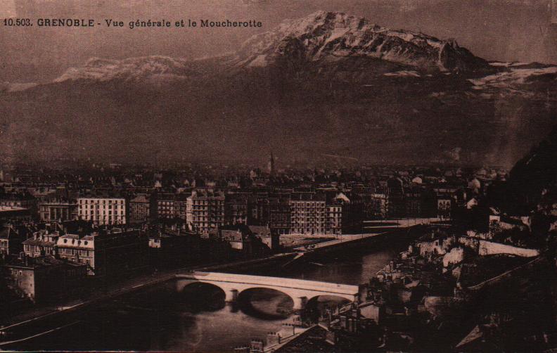 Cartes postales anciennes > CARTES POSTALES > carte postale ancienne > cartes-postales-ancienne.com Auvergne rhone alpes Isere Grenoble