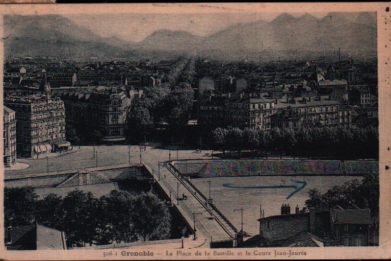 Cartes postales anciennes > CARTES POSTALES > carte postale ancienne > cartes-postales-ancienne.com Auvergne rhone alpes Isere Grenoble