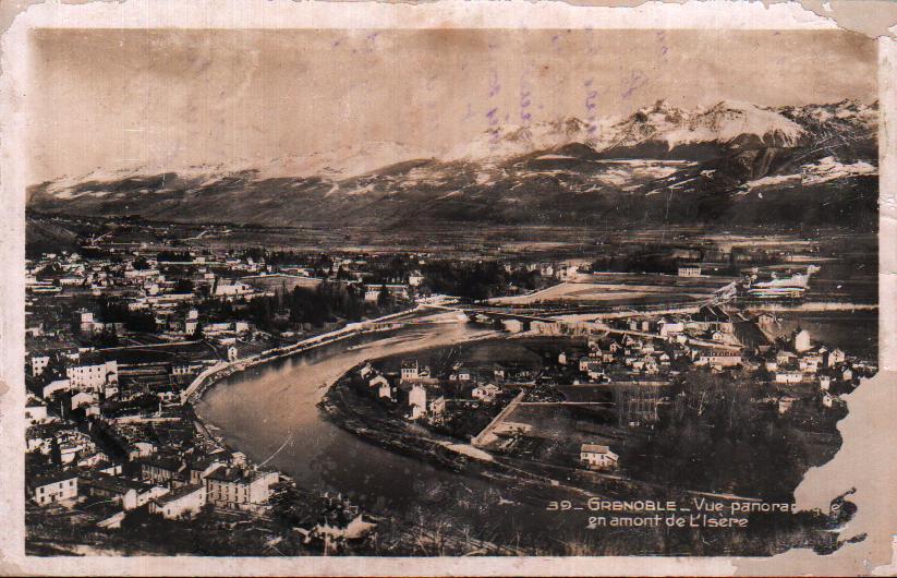 Cartes postales anciennes > CARTES POSTALES > carte postale ancienne > cartes-postales-ancienne.com Auvergne rhone alpes Isere Grenoble