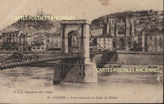 Cartes postales anciennes > CARTES POSTALES > carte postale ancienne > cartes-postales-ancienne.com Auvergne rhone alpes Isere Vienne