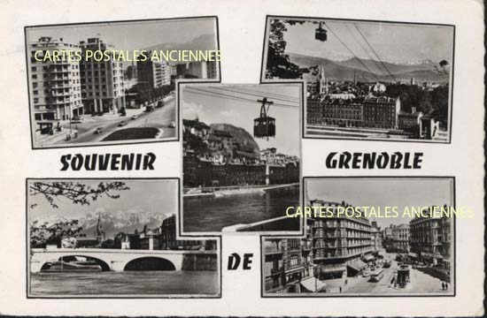 Cartes postales anciennes > CARTES POSTALES > carte postale ancienne > cartes-postales-ancienne.com Auvergne rhone alpes Isere Grenoble