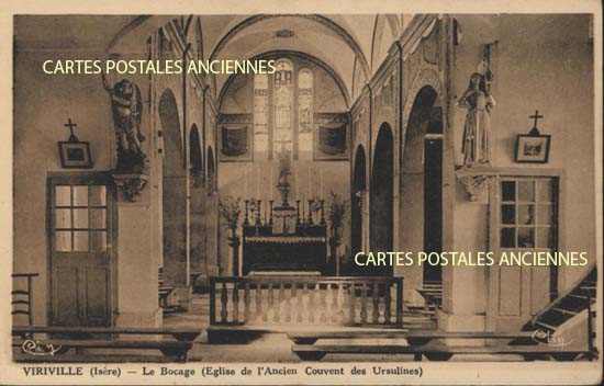 Cartes postales anciennes > CARTES POSTALES > carte postale ancienne > cartes-postales-ancienne.com Auvergne rhone alpes Isere Viriville