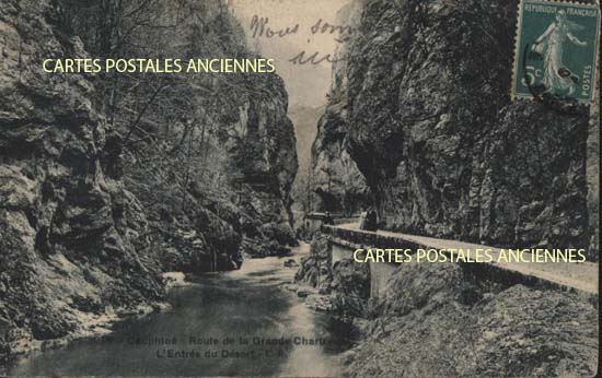 Cartes postales anciennes > CARTES POSTALES > carte postale ancienne > cartes-postales-ancienne.com Auvergne rhone alpes Isere Saint Pierre De Chartreuse