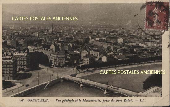 Cartes postales anciennes > CARTES POSTALES > carte postale ancienne > cartes-postales-ancienne.com Auvergne rhone alpes Isere Grenoble