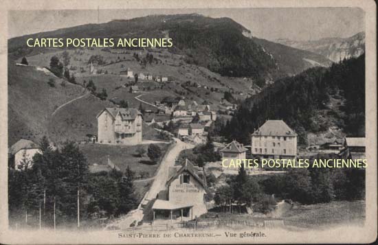 Cartes postales anciennes > CARTES POSTALES > carte postale ancienne > cartes-postales-ancienne.com Auvergne rhone alpes Isere Saint Pierre De Chartreuse