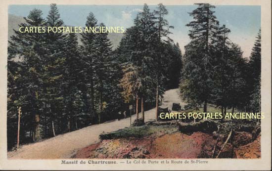 Cartes postales anciennes > CARTES POSTALES > carte postale ancienne > cartes-postales-ancienne.com Auvergne rhone alpes Isere Saint Pierre De Chartreuse