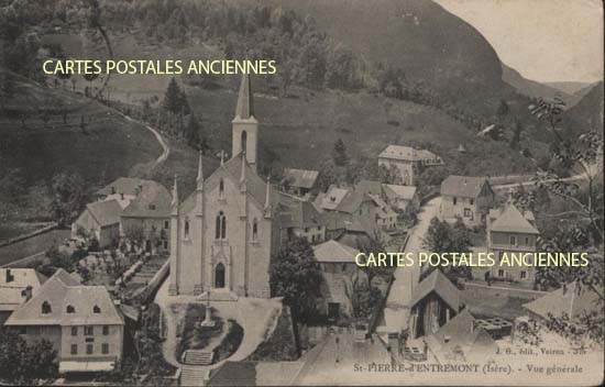 Cartes postales anciennes > CARTES POSTALES > carte postale ancienne > cartes-postales-ancienne.com Auvergne rhone alpes Isere Saint Pierre D Entremont