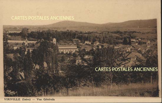 Cartes postales anciennes > CARTES POSTALES > carte postale ancienne > cartes-postales-ancienne.com Auvergne rhone alpes Isere Viriville