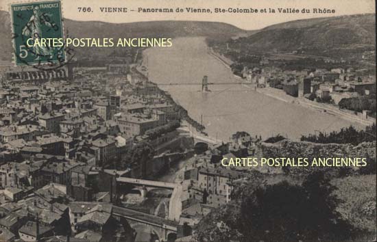 Cartes postales anciennes > CARTES POSTALES > carte postale ancienne > cartes-postales-ancienne.com Auvergne rhone alpes Isere Vienne