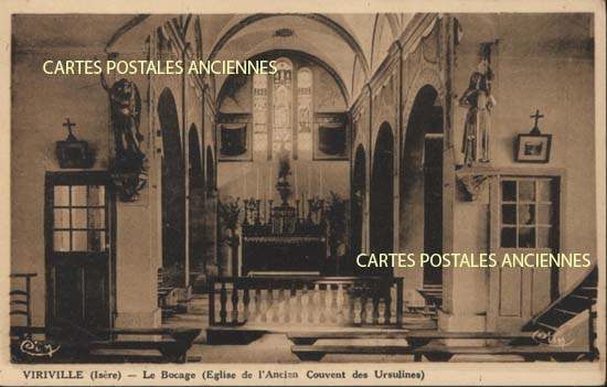 Cartes postales anciennes > CARTES POSTALES > carte postale ancienne > cartes-postales-ancienne.com Auvergne rhone alpes Isere Viriville