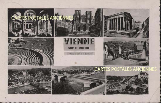 Cartes postales anciennes > CARTES POSTALES > carte postale ancienne > cartes-postales-ancienne.com Auvergne rhone alpes Isere Vienne