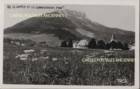 Cartes postales anciennes > CARTES POSTALES > carte postale ancienne > cartes-postales-ancienne.com Auvergne rhone alpes Isere Le Sappey En Chartreuse