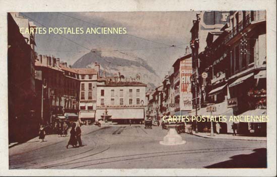 Cartes postales anciennes > CARTES POSTALES > carte postale ancienne > cartes-postales-ancienne.com Auvergne rhone alpes Isere Grenoble