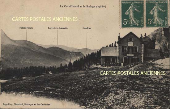 Cartes postales anciennes > CARTES POSTALES > carte postale ancienne > cartes-postales-ancienne.com Auvergne rhone alpes Isere Arvieux