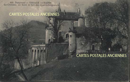 Cartes postales anciennes > CARTES POSTALES > carte postale ancienne > cartes-postales-ancienne.com Auvergne rhone alpes Isere Uriage