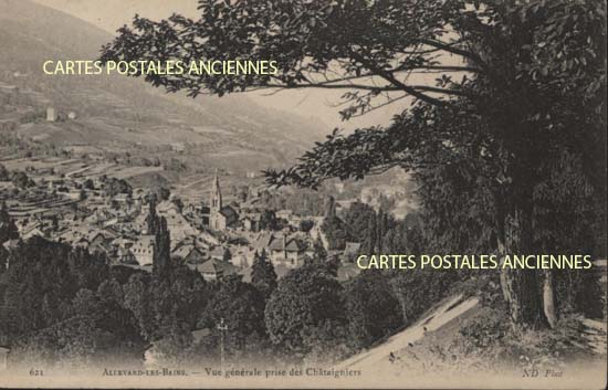 Cartes postales anciennes > CARTES POSTALES > carte postale ancienne > cartes-postales-ancienne.com Auvergne rhone alpes Isere Allevard