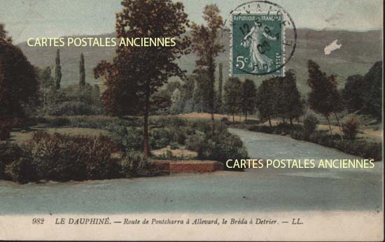 Cartes postales anciennes > CARTES POSTALES > carte postale ancienne > cartes-postales-ancienne.com Auvergne rhone alpes Isere Allevard