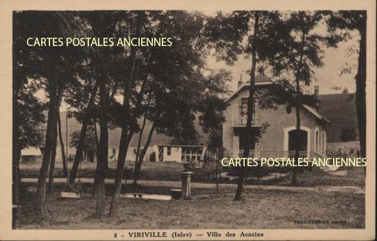 Cartes postales anciennes > CARTES POSTALES > carte postale ancienne > cartes-postales-ancienne.com Auvergne rhone alpes Isere Vizille