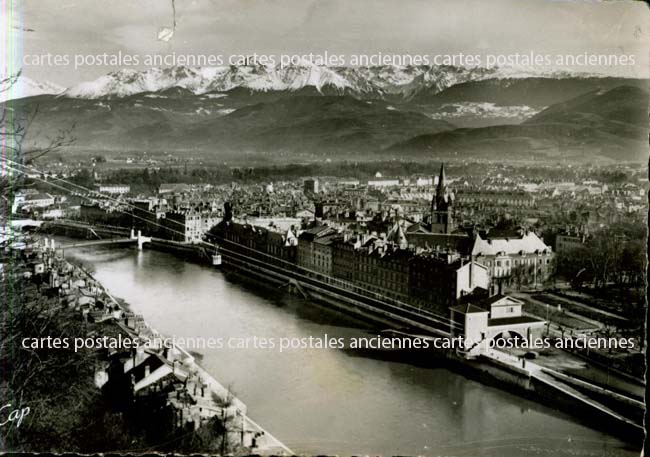 Cartes postales anciennes > CARTES POSTALES > carte postale ancienne > cartes-postales-ancienne.com Auvergne rhone alpes Isere Grenoble