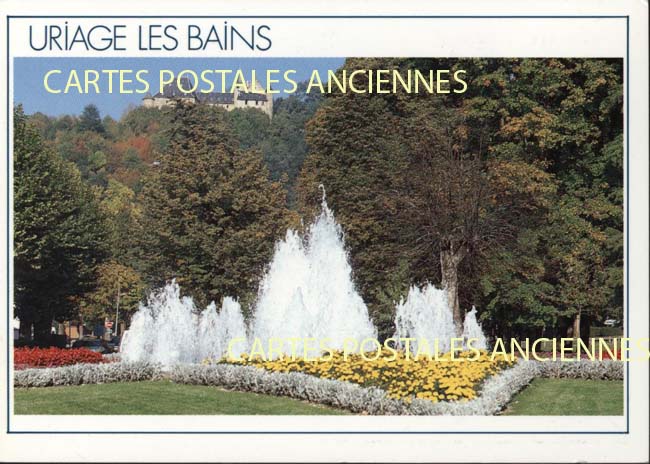 Cartes postales anciennes > CARTES POSTALES > carte postale ancienne > cartes-postales-ancienne.com Auvergne rhone alpes Isere Uriage