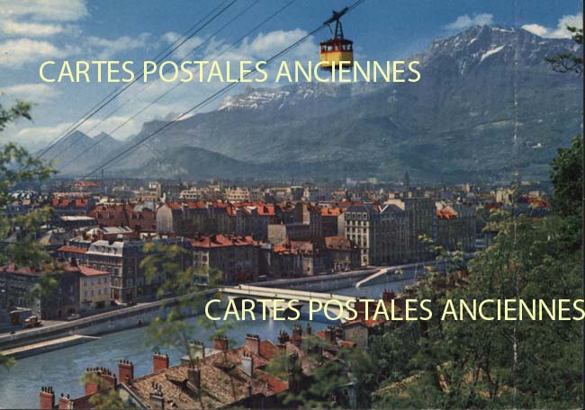 Cartes postales anciennes > CARTES POSTALES > carte postale ancienne > cartes-postales-ancienne.com Auvergne rhone alpes Isere Grenoble