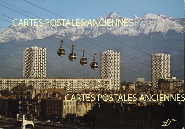 Cartes postales anciennes > CARTES POSTALES > carte postale ancienne > cartes-postales-ancienne.com Auvergne rhone alpes Isere Grenoble