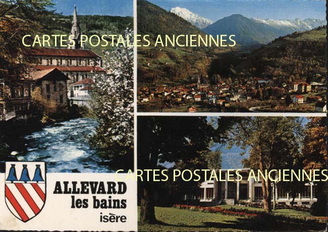 Cartes postales anciennes > CARTES POSTALES > carte postale ancienne > cartes-postales-ancienne.com Auvergne rhone alpes Isere Allevard