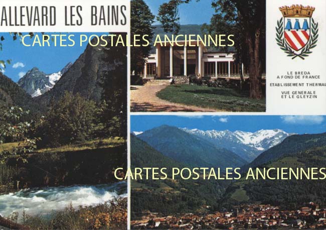 Cartes postales anciennes > CARTES POSTALES > carte postale ancienne > cartes-postales-ancienne.com Auvergne rhone alpes Isere Allevard