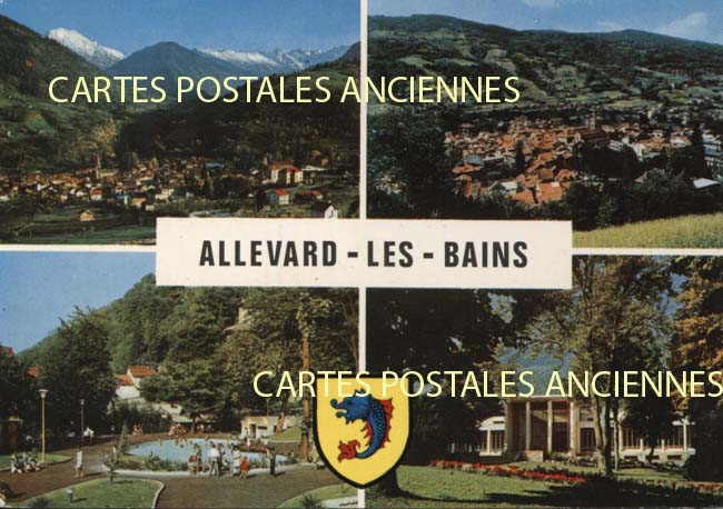 Cartes postales anciennes > CARTES POSTALES > carte postale ancienne > cartes-postales-ancienne.com Auvergne rhone alpes Isere Allevard