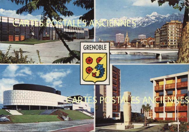 Cartes postales anciennes > CARTES POSTALES > carte postale ancienne > cartes-postales-ancienne.com Auvergne rhone alpes Isere Grenoble