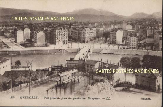 Cartes postales anciennes > CARTES POSTALES > carte postale ancienne > cartes-postales-ancienne.com Auvergne rhone alpes Isere Grenoble