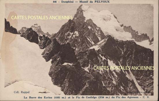 Cartes postales anciennes > CARTES POSTALES > carte postale ancienne > cartes-postales-ancienne.com Auvergne rhone alpes Isere Pelvoux