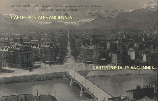 Cartes postales anciennes > CARTES POSTALES > carte postale ancienne > cartes-postales-ancienne.com Auvergne rhone alpes Isere Grenoble