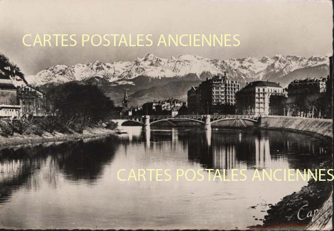 Cartes postales anciennes > CARTES POSTALES > carte postale ancienne > cartes-postales-ancienne.com Auvergne rhone alpes Isere Grenoble