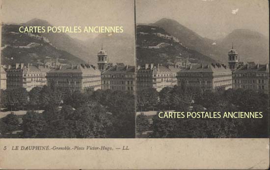 Cartes postales anciennes > CARTES POSTALES > carte postale ancienne > cartes-postales-ancienne.com Auvergne rhone alpes Isere Grenoble