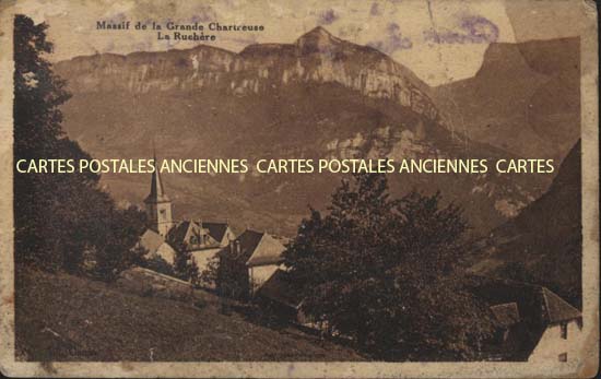 Cartes postales anciennes > CARTES POSTALES > carte postale ancienne > cartes-postales-ancienne.com Auvergne rhone alpes Isere Saint Pierre De Chartreuse