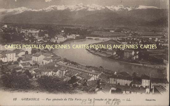 Cartes postales anciennes > CARTES POSTALES > carte postale ancienne > cartes-postales-ancienne.com Auvergne rhone alpes Isere Grenoble