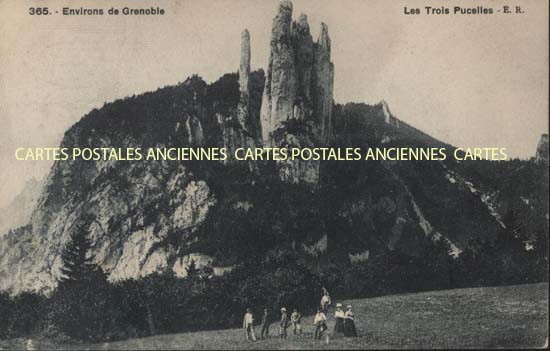 Cartes postales anciennes > CARTES POSTALES > carte postale ancienne > cartes-postales-ancienne.com Auvergne rhone alpes Isere Grenoble