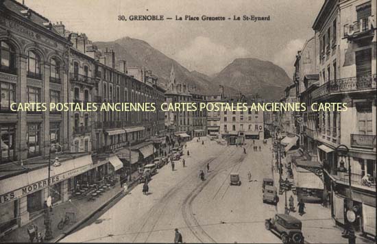 Cartes postales anciennes > CARTES POSTALES > carte postale ancienne > cartes-postales-ancienne.com Auvergne rhone alpes Isere Grenoble