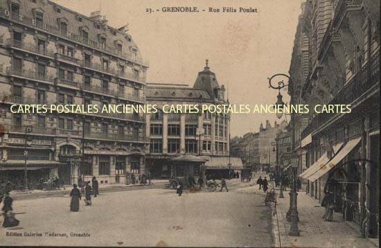 Cartes postales anciennes > CARTES POSTALES > carte postale ancienne > cartes-postales-ancienne.com Auvergne rhone alpes Isere Grenoble