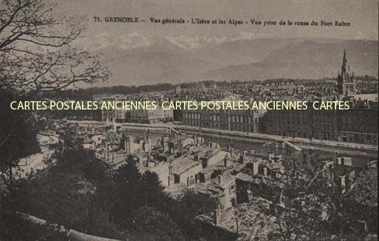 Cartes postales anciennes > CARTES POSTALES > carte postale ancienne > cartes-postales-ancienne.com Auvergne rhone alpes Isere Grenoble