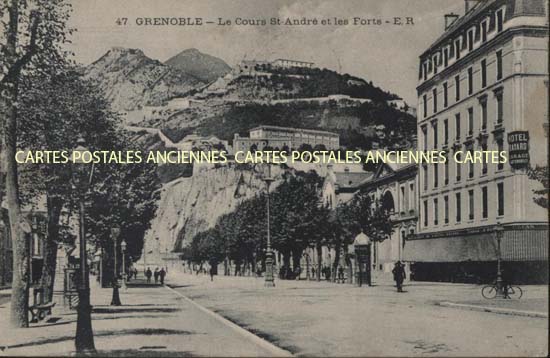 Cartes postales anciennes > CARTES POSTALES > carte postale ancienne > cartes-postales-ancienne.com Auvergne rhone alpes Isere Grenoble