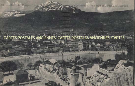 Cartes postales anciennes > CARTES POSTALES > carte postale ancienne > cartes-postales-ancienne.com Auvergne rhone alpes Isere Grenoble