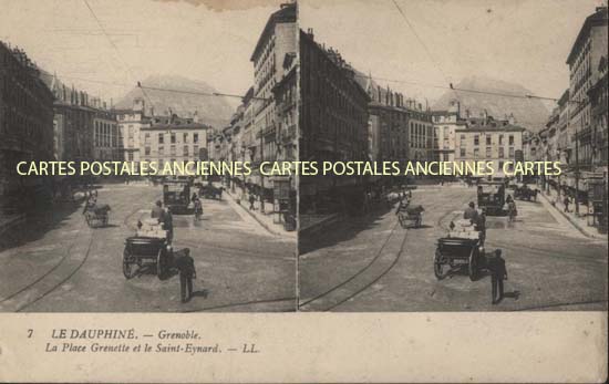 Cartes postales anciennes > CARTES POSTALES > carte postale ancienne > cartes-postales-ancienne.com Auvergne rhone alpes Isere Grenoble