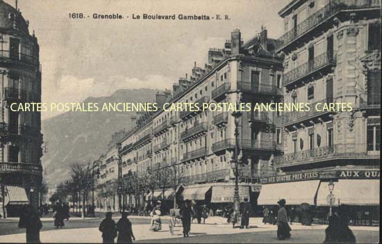 Cartes postales anciennes > CARTES POSTALES > carte postale ancienne > cartes-postales-ancienne.com Auvergne rhone alpes Isere Grenoble