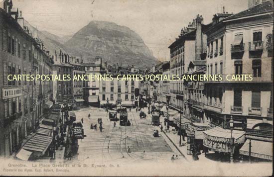 Cartes postales anciennes > CARTES POSTALES > carte postale ancienne > cartes-postales-ancienne.com Auvergne rhone alpes Isere Grenoble