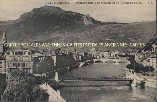 Cartes postales anciennes > CARTES POSTALES > carte postale ancienne > cartes-postales-ancienne.com Auvergne rhone alpes Isere Grenoble